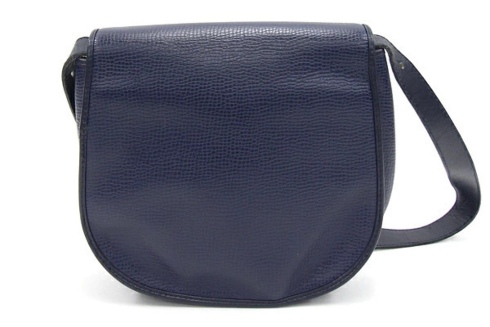Dior Blue shoulder leather bag Navy crossbody Blue